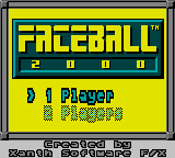 Заставка игры Faceball 2000